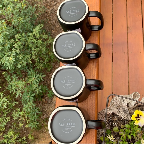 RAE Dunn Start with Yes Mug Black New - Picture 6 of 7